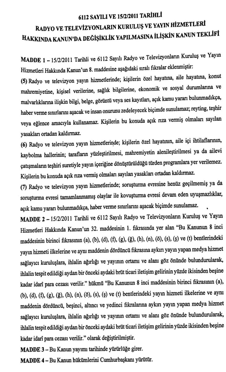 📌 MHP Kahramanmaraş Milletvekili Doç.Dr. Zuhal Karakoç'un  "Manevi Vatan"ı tahrip eden sözde "kadın" programlarının zararlarının ortadan kaldırılması amacıyla verdiği kanun teklifini dikkatlerinize arz ediyorum.

(Sayın Hocam,  Büyük Mütefekkir Merhum Abdurrahim Karakoç ağabeyin