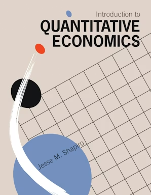 int_mon_econ's tweet image. Very valuable!

"Introduction to Quantitative Economics" by Jesse M Shapiro.

"Offering a new pedagogical paradigm, this textbook delivers a ready-made economics course covering the general concepts that unify different approaches to bringing economic models to data. Jesse
