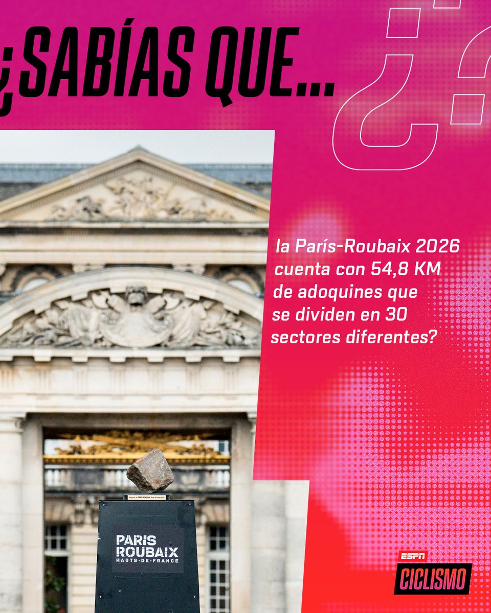 ESPNCiclismo's tweet image. Le dicen "Infierno del norte" por alguna razón. 🪨🤷‍♂️

📺 Sigue la carrera en #ESPN y el Plan Premium de Disney Plus.