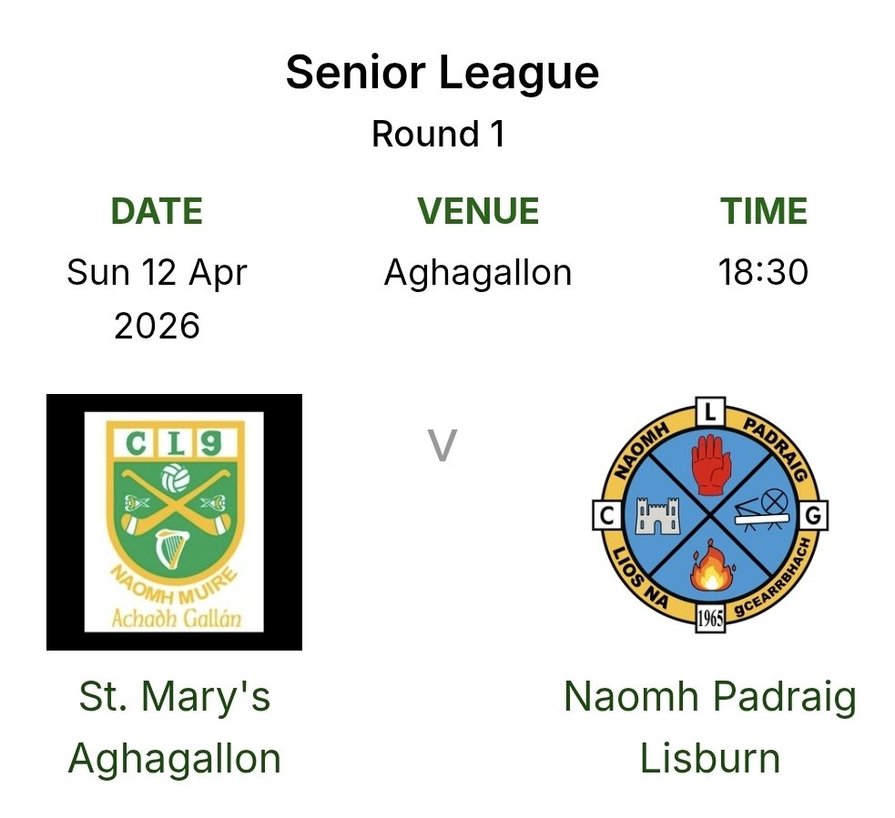 StPatricksGAC's tweet photo. 💙💛 Best of luck to our Senior Ladies! 💛💙

They kick off their season with an away trip to Aghagallon

📍 Venue: Aghagallon
🕡 Throw-in: 18:30

Let’s get a big crowd down to show your support and cheer the girls on! https://t.co/5QBepYySrg
