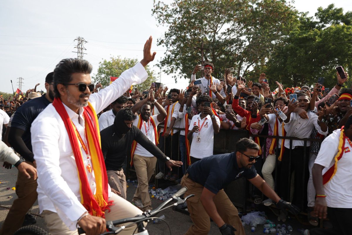 TVK IT Wing Official tweet media