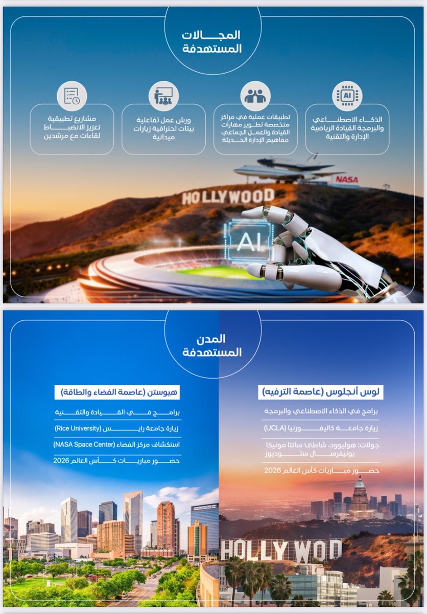 GS_ticket's tweet photo. رحلة المستقبل - برنامج تعليمي ترفيهي صيف ٢٠٢٦ بالتزامن مع بطولة كأس العالم في الولايات المتحدة الأمريكية. 

سجل الان من خلال الرابط: 

https://t.co/lbVcttVgFR

و للاستفسار التواصل معنا على الأرقام التالية اتصال أو واتساب : 
00966568105610
00966505422375 https://t.co/CKkOtXGNG9