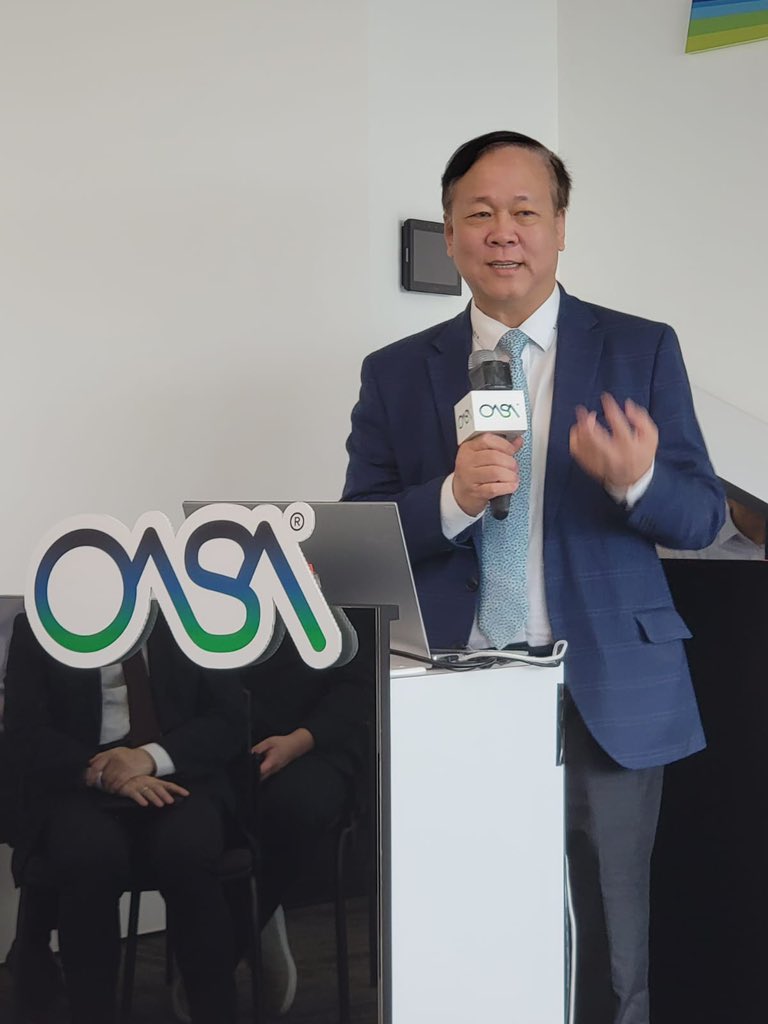 SGFuturist1's tweet image. Presenter in 2024 OASA on Space Food (Space Node Lab)

@SpaceNodeus 
#OASA