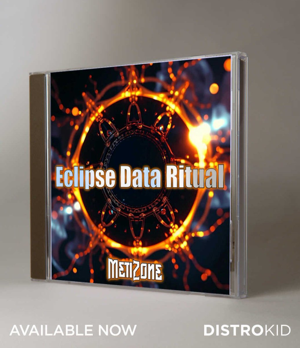 Metizone's tweet image. ⚡ #Electronica
👽 #Psychedelic
👁️ #Trance
Check out my new single "Eclipse Data Ritual" and live on iTunes!
music.apple.com/us/album/eclip…