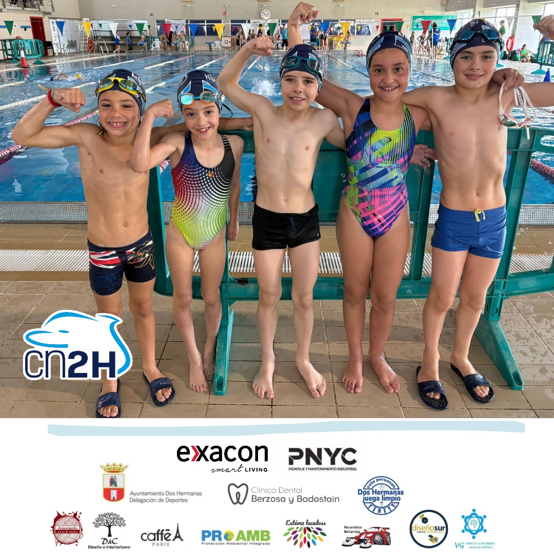 🏊🏊Nueva Jornada FAN de diversión y aprendizaje para nuestros nadadores federados prebenjamines-benjamines-alevines CN2H.

Evento celebrado en La Rinconada con la participación de 28 nadadores CN2H.

¡SEGUIMOS!💪💪 ¡VAMOS CN2H!💪💪🏊🏊
<a href="/DEPORTES_DH/">DEPORTES AYTO. DH</a>
