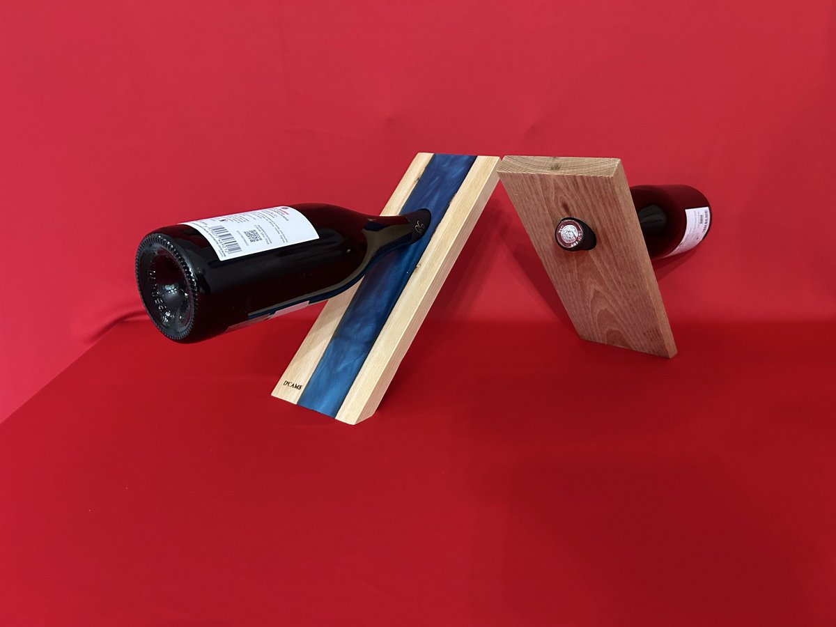 LafayeDavid's tweet image. Support bouteille. Sublimer votre déco sur les tables ou étagères avec  ce support qui défi la gravité. Bois massif ou avec résine epoxy. Couleur et dessin à la demande.  10 €. 15 € avec résine epoxy.  dcams.fr.  #pourtoi #creation #decoration #decor #faitmain