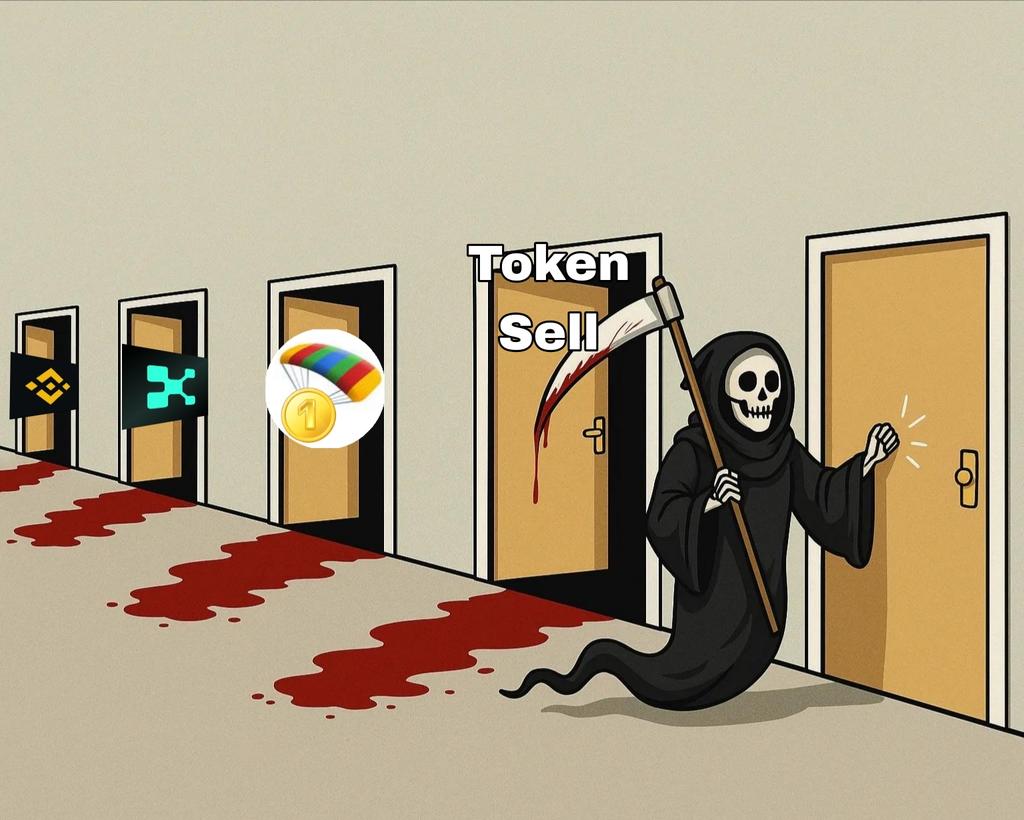 Binance Alpha ☠️
Kaito &amp; infofi ☠️
Airdrops ☠️
Token sells / ido ☠️

💀 This space is cooked 

🤔 What is next in this series?