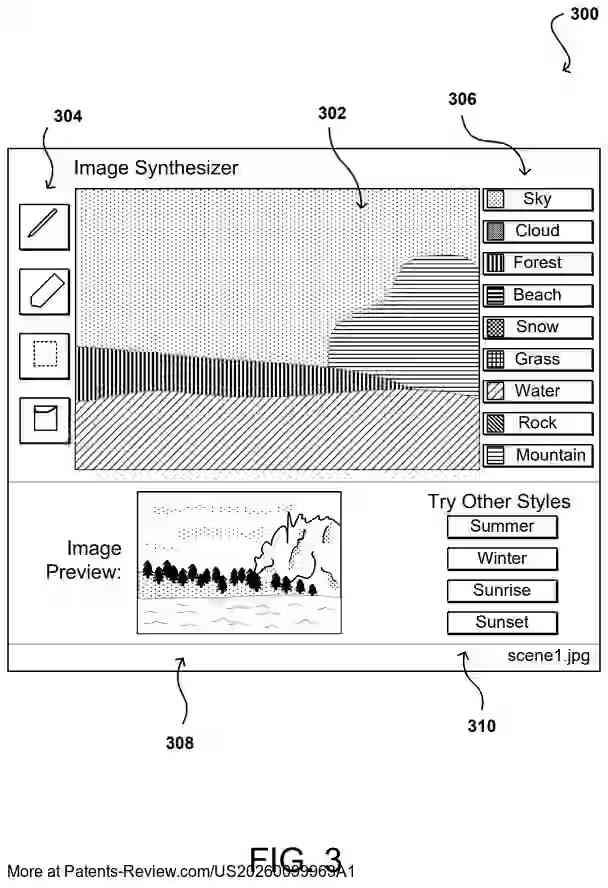 PatentPulse's tweet photo. Discover the latest #patentapplication from #NVIDIA: #US20260099963A1. This innovation in #AI introduces apparatuses, systems, and techniques to generate or manipulate digital images.
A neural network is trained to create modified images with user-selected features.
Stay updated with #tech advancements from $NVDA.
#ImageGeneration #NeuralNetworks