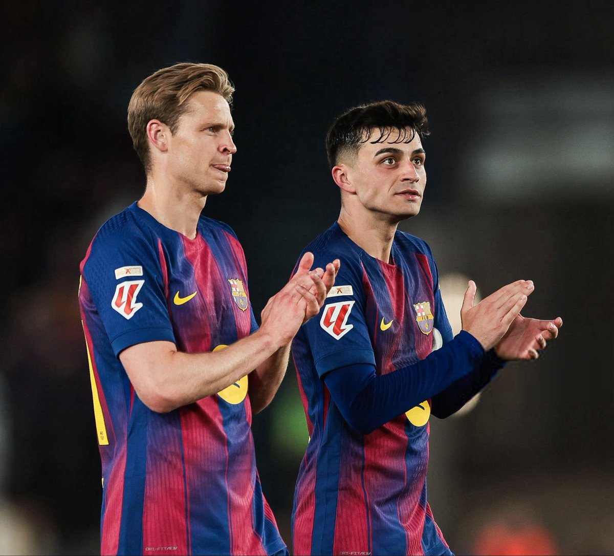 🚨 With de Jong playing only 6 minutes and getting an assist against Espanyol, he could start against against Athletico Madrid.

Ramontada loading....