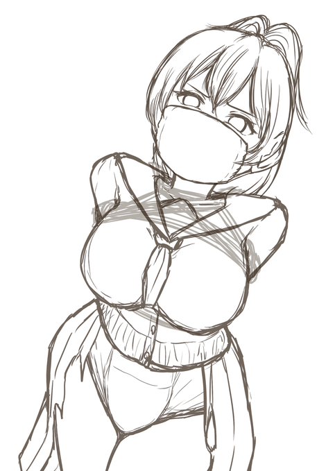 息抜きに途中まで描いていたものですが、ボツになりそうです。 