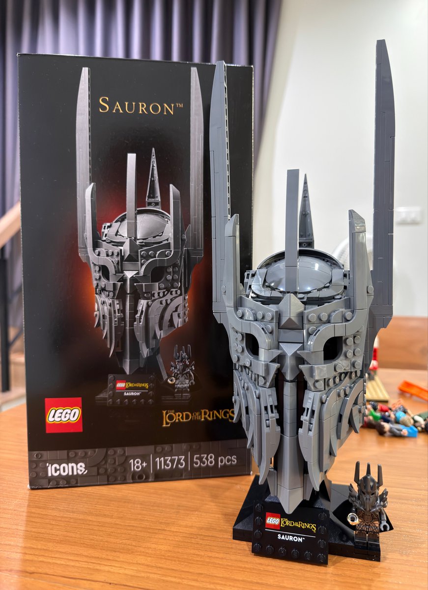 Pattrizpolopo's tweet photo. อย่างสวยยยยย
#LegoTheLordOfTheRings
#Sauron #LEGOAddict https://t.co/9GtGQYjvv8