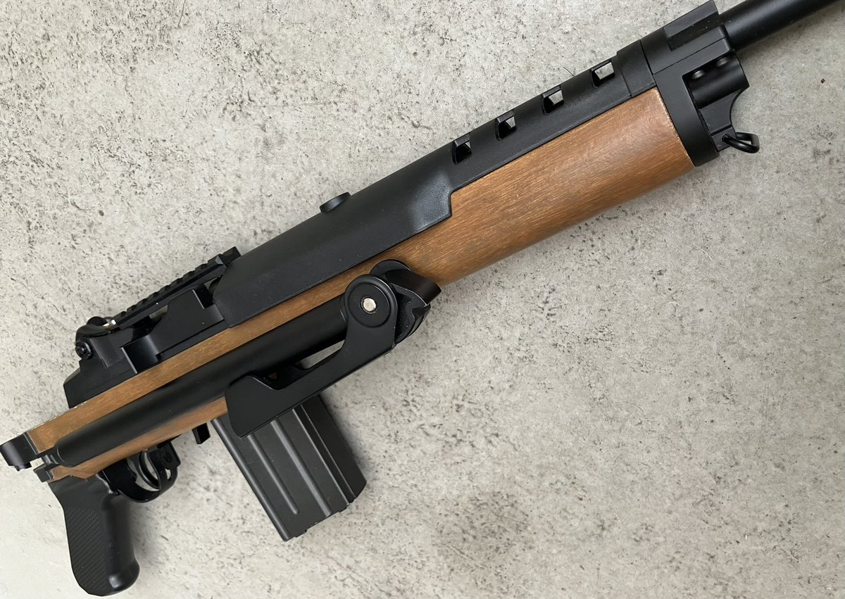 KG_Kotorisky's tweet image. ダブルベルMini-14これにて一応完成！
まあなんとかあるべき姿に・・・箱出しやとアレやけど素材として楽しめた、２ヶ月も😅

 #Mini14