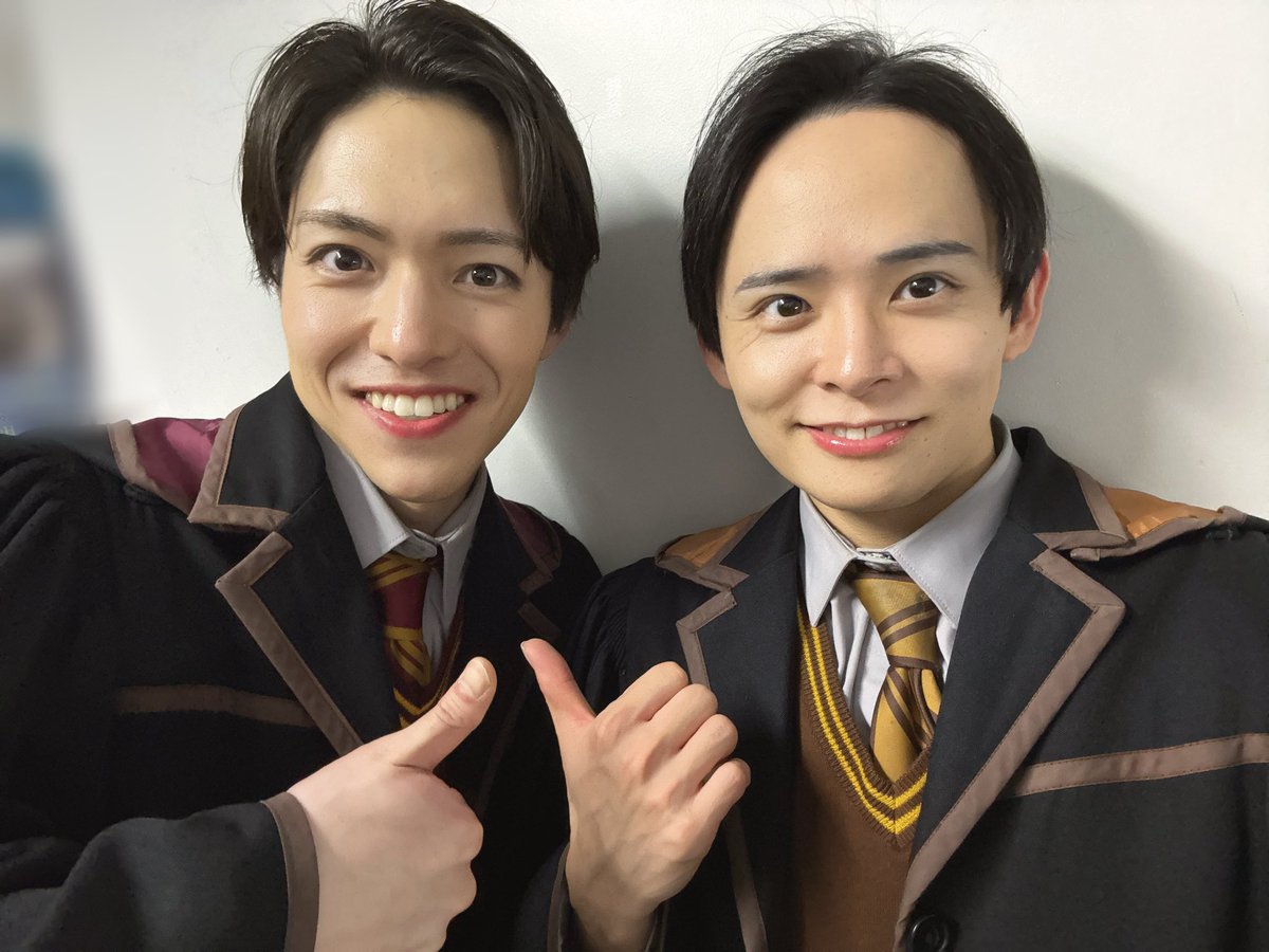 本日もありがとうございました！
今日のジェームズ郁哉と！

#ハリポタ舞台 
#呪いの子