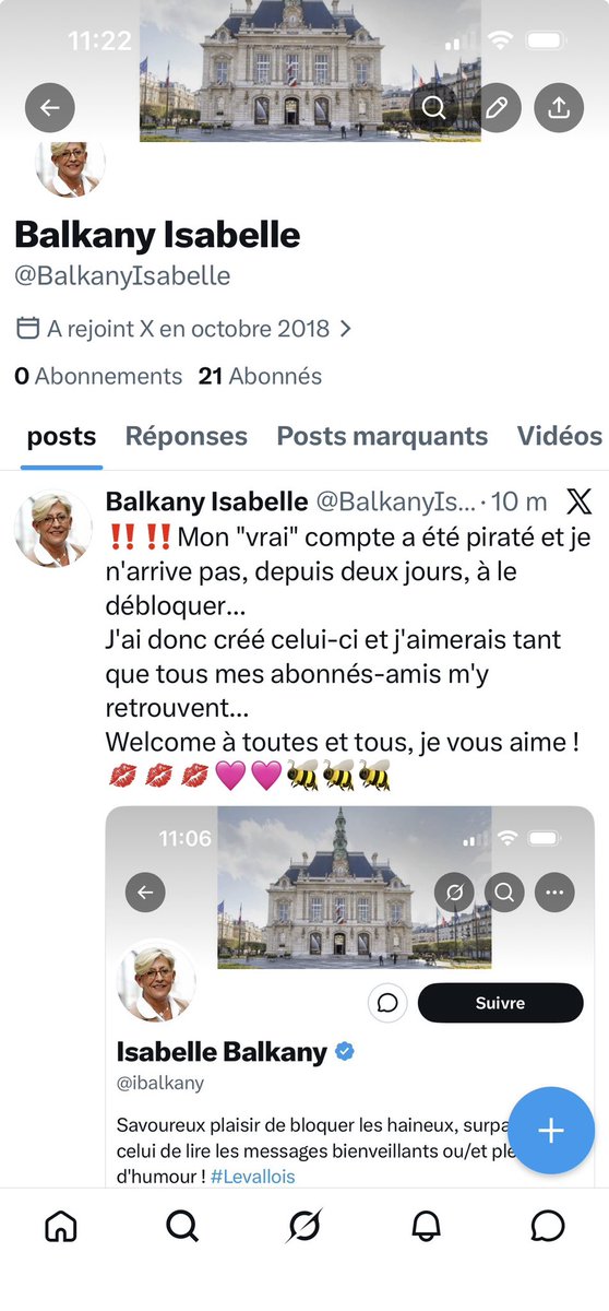 Balkany Isabelle tweet media