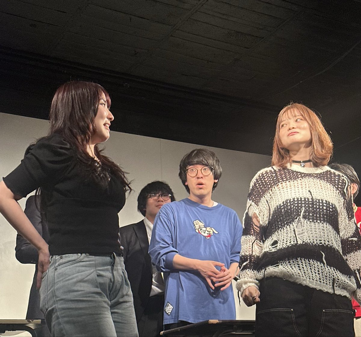 dawaudryk's tweet photo. 4000の告知見守り表情管理からの吉原さんとのゴタゴタめちゃ楽しかったです😆😆 https://t.co/iu0B7wbSjj