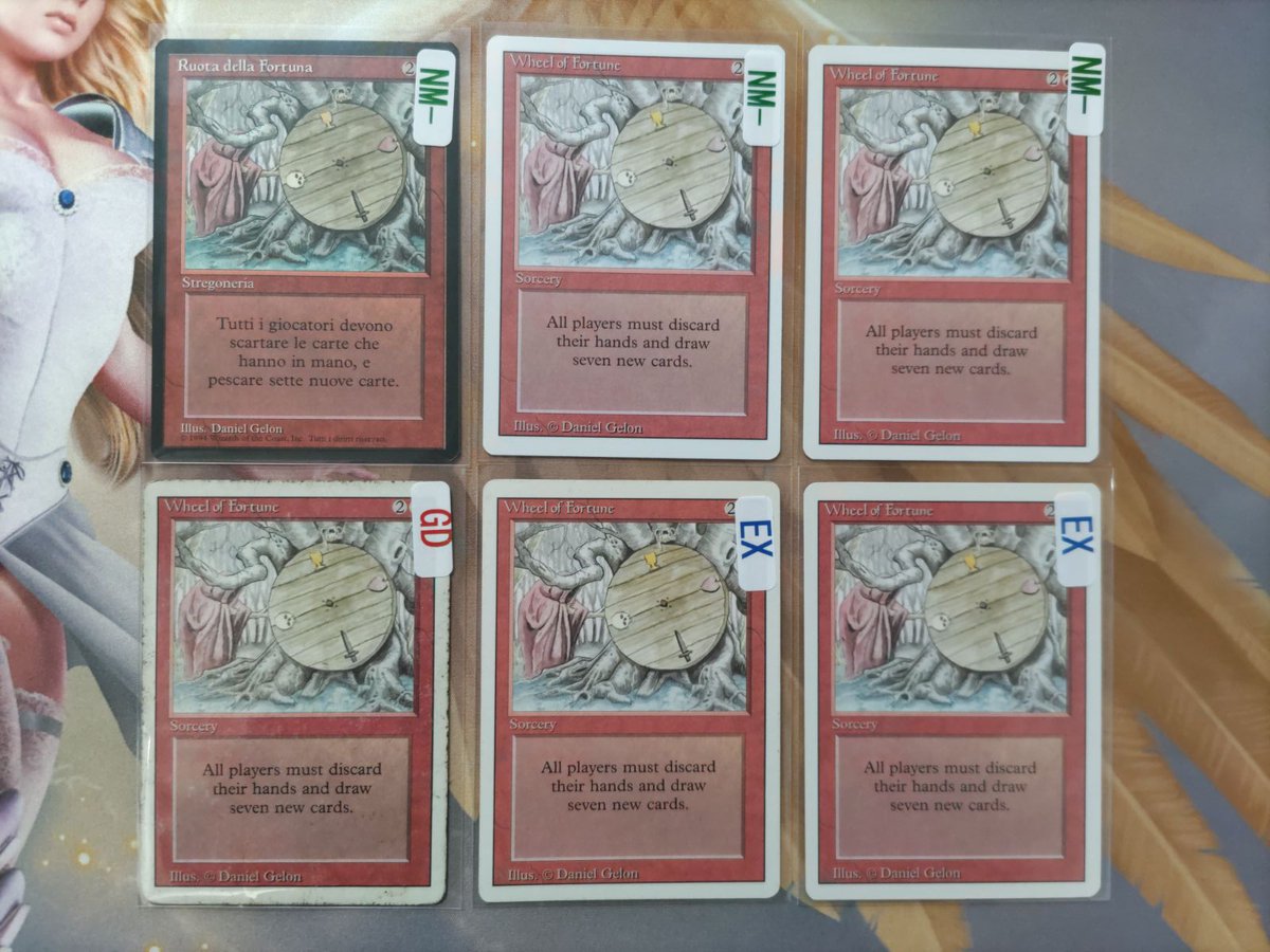 リバイズド　第３版　イタリア語 MTG of Fortune Wheel ３ED