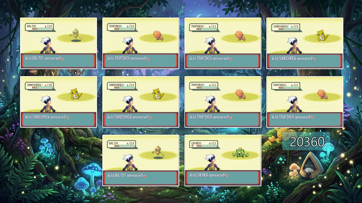 XortaClanc's tweet photo. 🌟 Shiny Baltoy 🌟
After 20351 encounters in Pokémon Ruby.
Second Baltoy trying to complete this route. What's amazing is... it's the rarest encounter at only 10%, and I still need the two most common encounters, Sandshrew and Trapinch 😅

I need to get a Pokémon with Damp... https://t.co/nMy8nBbywN