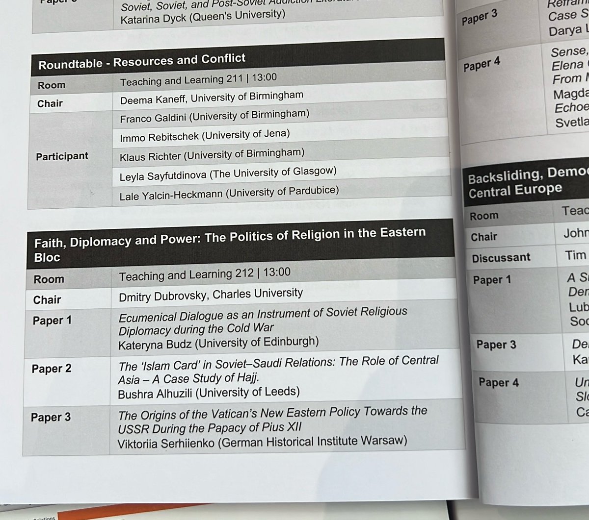 BushraAlHuzili's tweet image. صباح الخير! ☀️ 

أشارك اليوم بتقديم بحثي في مؤتمر رابطة الدراسات السلافية والشرقية الأوروبية البريطانية (BASEES) والمقام في جامعة برمنجهام.