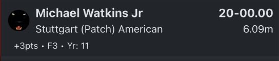 RB/DB Michael Watkins C/O 2027 tweet media