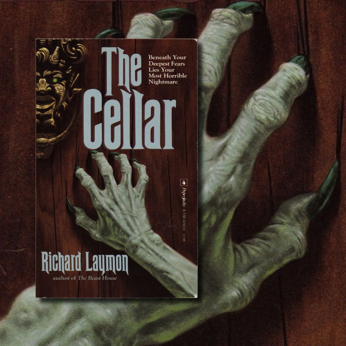 HorrorPaperback's tweet image. The 1987 PaperJacks edition of The Cellar by Richard Laymon.

#horror #horrorart #horrorcommunity #horrorfam