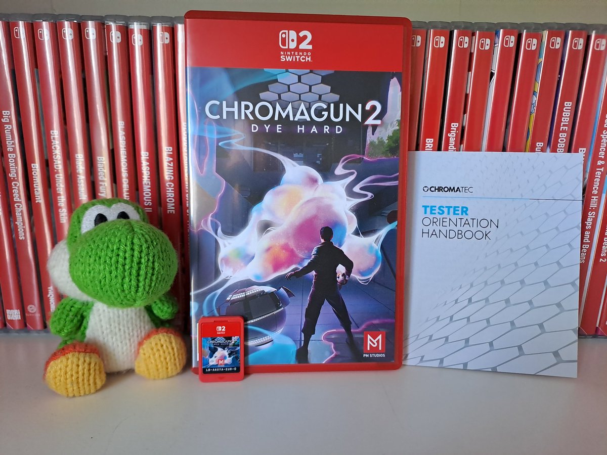 Réception spéciale Switch 2

N°25. Rushing Beat X: Return of the Brawl Brothers
N°26. Pokémon Pokopia
N°27. Monster Hunter Stories 3: Twisted Reflection 
N°28. Chromagun 2 Dye Hard

<a href="/clearrivergames/">Clear River Games</a> <a href="/PokopiaFR/">Pokémon Pokopia France</a> <a href="/capcom_france/">Capcom France</a> <a href="/PMStudiosUSA/">PM Studios🍂Avatar Legends Coming July 2nd!</a> 

#vivelephysique
#nintendoswitch2