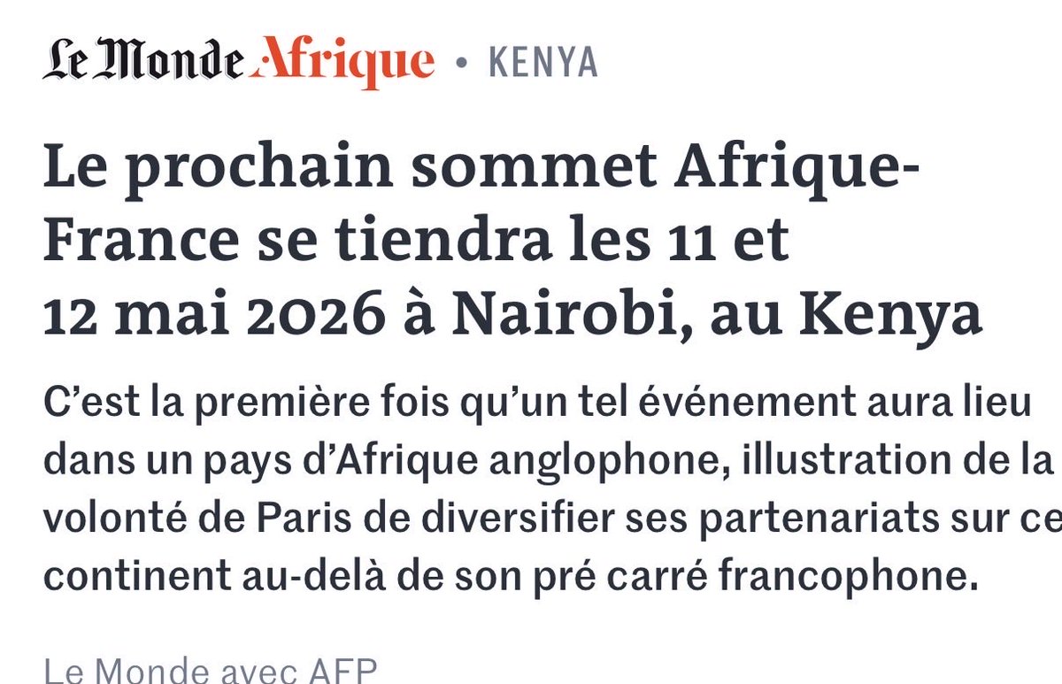 afrique_us's tweet image. C’est malin de délocaliser ce sommet en Afrique mais le fond reste le même et depuis plusieurs années c’est un sommet Afrique Vs le reste du monde qu’est ce qui a changé?
#franceafrique #sommet