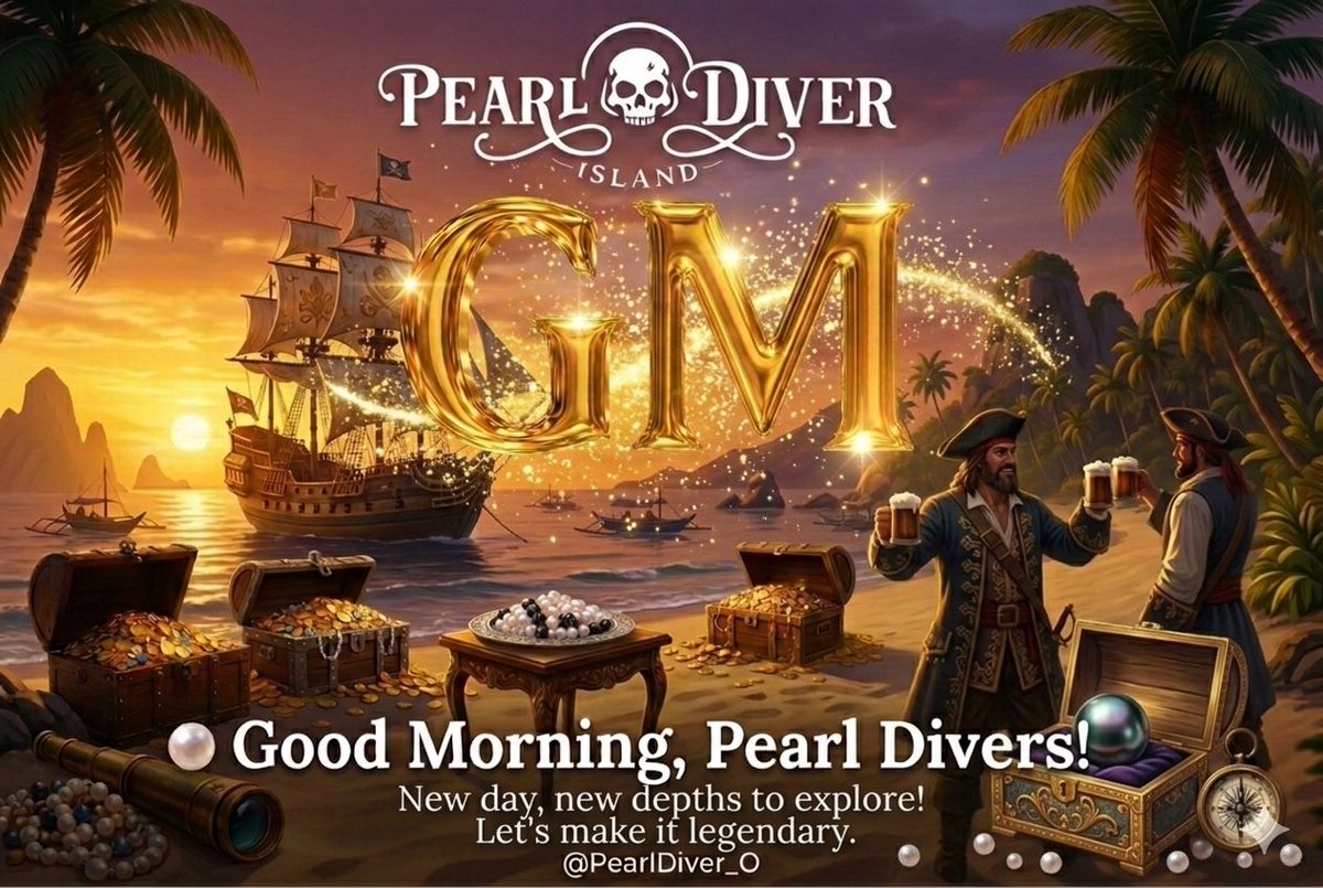 PearlDiver_O's tweet image. Good morning 🌅 

Island Crew ⚔️💎 Build Specious Huts &amp;amp; earn passive income. Weekly tournaments live! Drop HI for beginner guide . #P2E #PearlDiver #CryptoGaming