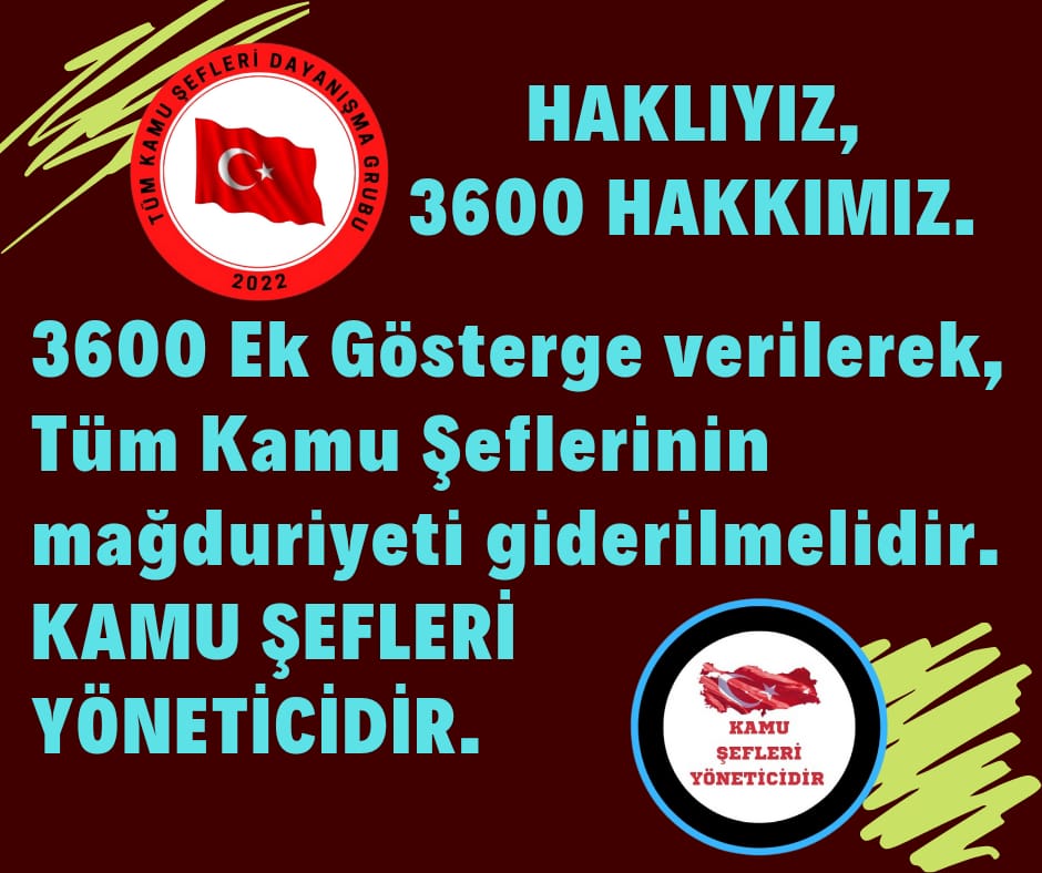 KamuSefleriD_G's tweet photo. 3600 mağduru Yönetici #TümKamuŞefleri nin sesini duymak neden bu kadar zor? 
✅Ortada verilen bir SÖZ VAR!
✅Devlet Sözünü UNUTUR MU?
✅Sorgusuz sualsiz diğer ünvanlara
✅Nasıl verildiyse yine verilir, verilmelidir.
▶️3600 mağdurlarını görmezden gelmeyin!
@RTErdogan @isikhanvedat https://t.co/phazJ1cSRW