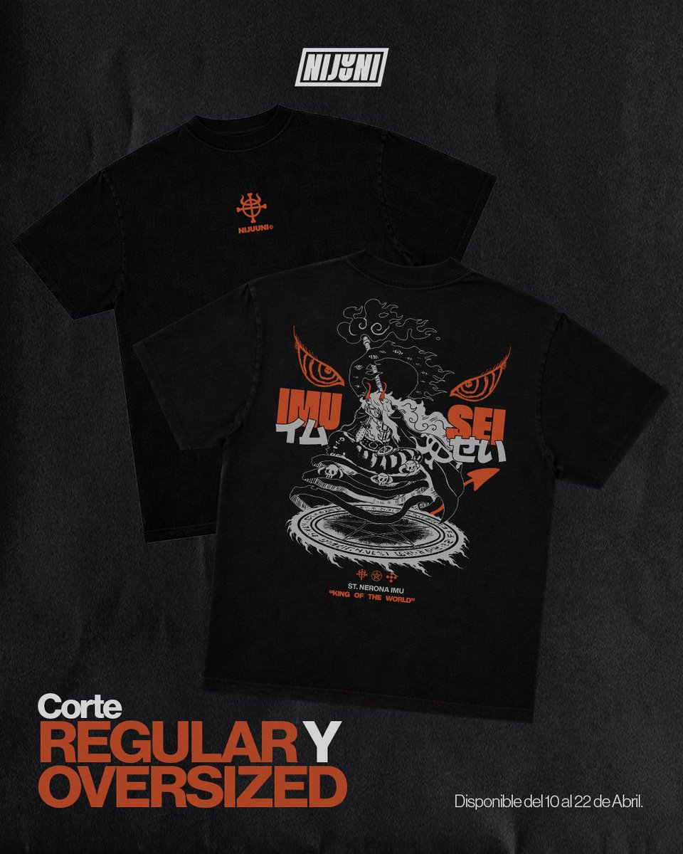 nijuuni_brand's tweet photo. Hemos sido la primera marca de ropa en hacer un diseño de Im 😈

¿Qué opináis? https://t.co/9uaPotMY5i