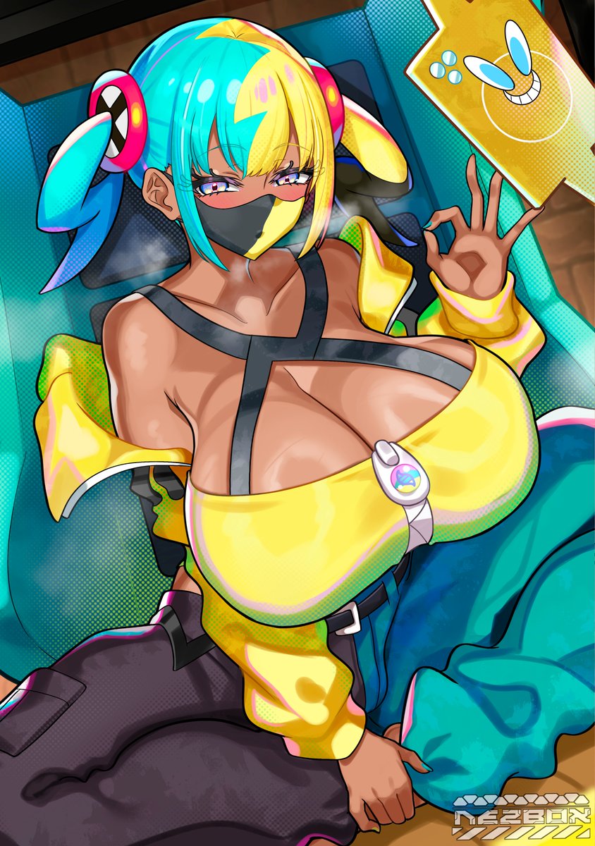 NEZ-BOX🟥🟦🟨(Accepting commission) tweet media