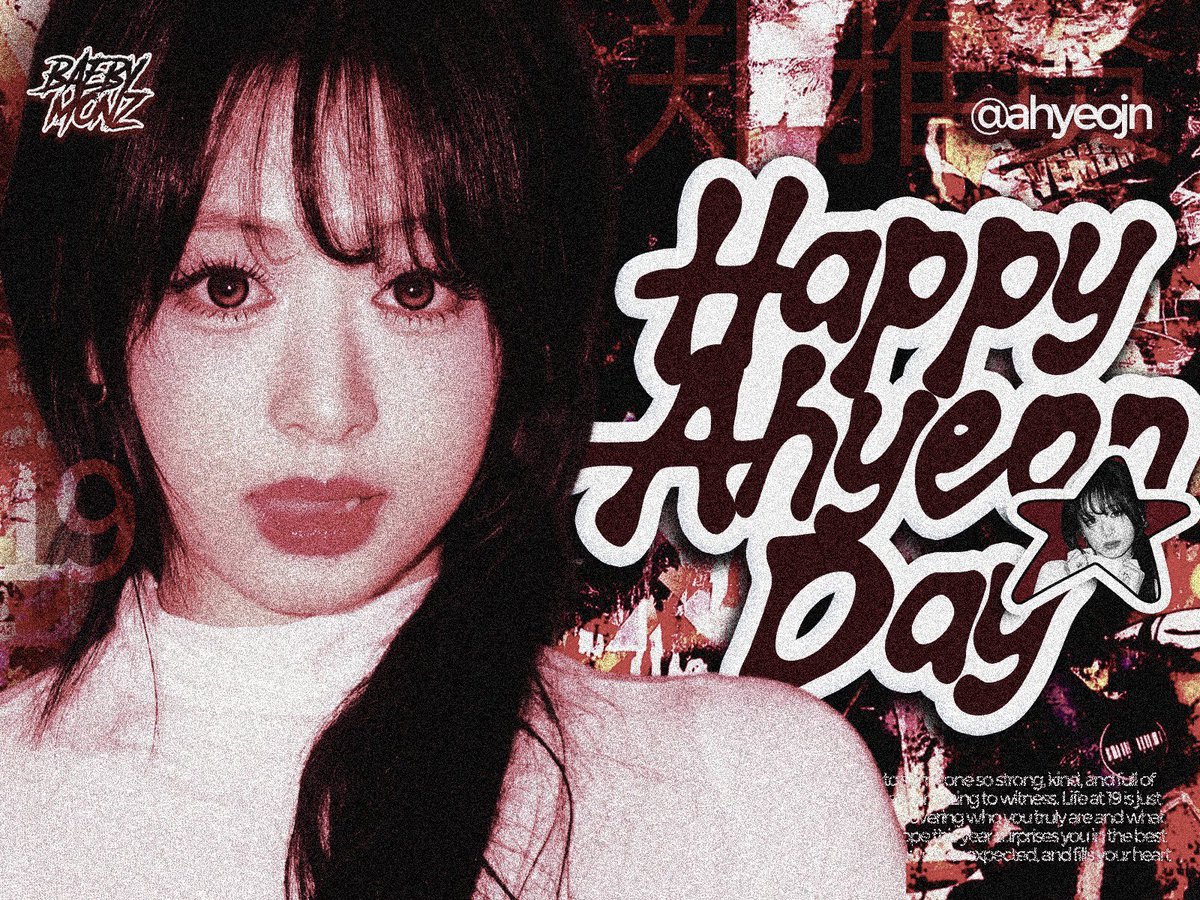 일곱 명의 아기 괴물, 𝗕𝗔𝗘𝗕𝗬𝗠𝗢𝗡𝗭. tweet media