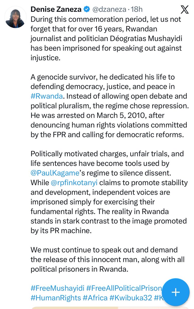 Fabrice Rugumire tweet media