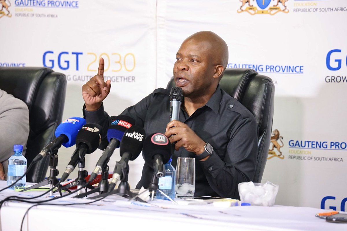 EducationGP1's tweet image. 📸: MEC @LebogangMaile1 outlines the State of Education in Gauteng.

📍Braynston High School

#GrowingGautengTogether