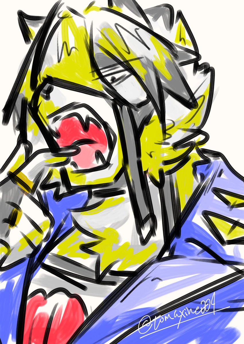 ライカン描く息抜きにライカン描いた