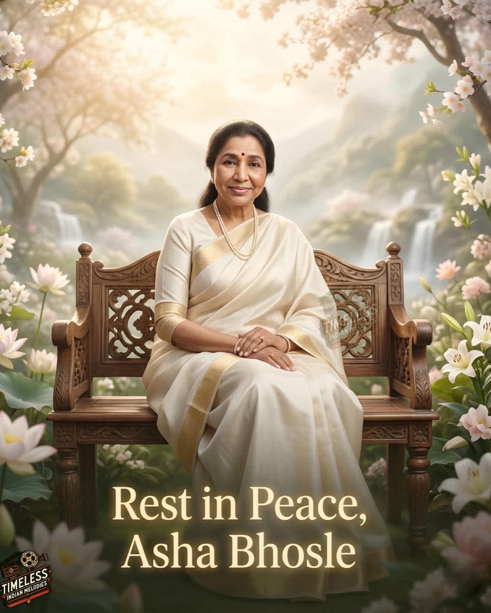 भारतीय संगीत जगत की सशक्त हस्ताक्षर, लोकप्रिय गायिका, 'पद्म विभूषण' आशा भोसले जी का निधन अत्यंत दुःखद है।
यह संगीत एवं कला-जगत के लिए अपूरणीय क्षति है। भारतीय संगीत को समृद्ध बनाने में उनका योगदान सदैव स्मरणीय रहेगा। 🙏 #ashabhosle <a href="/ashabhosle/">ashabhosle</a> <a href="/dreamgirlhema/">Hema Malini</a>