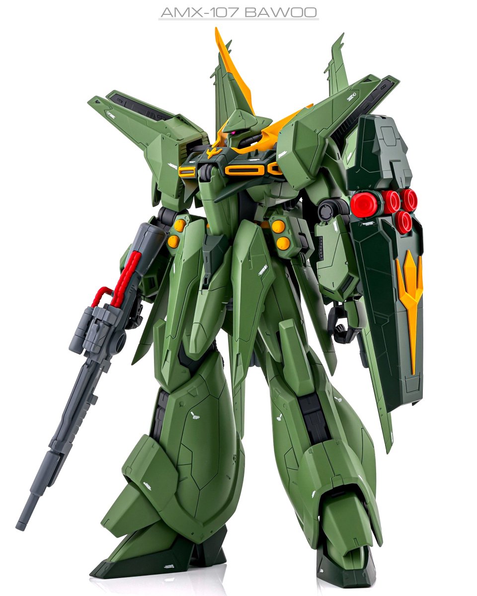 yukimaru0131's tweet image. RE/100 1/100 バウ量産型

･通常カラーのバウを量産型カラーに塗り替え
#ガンプラ
#gunpla