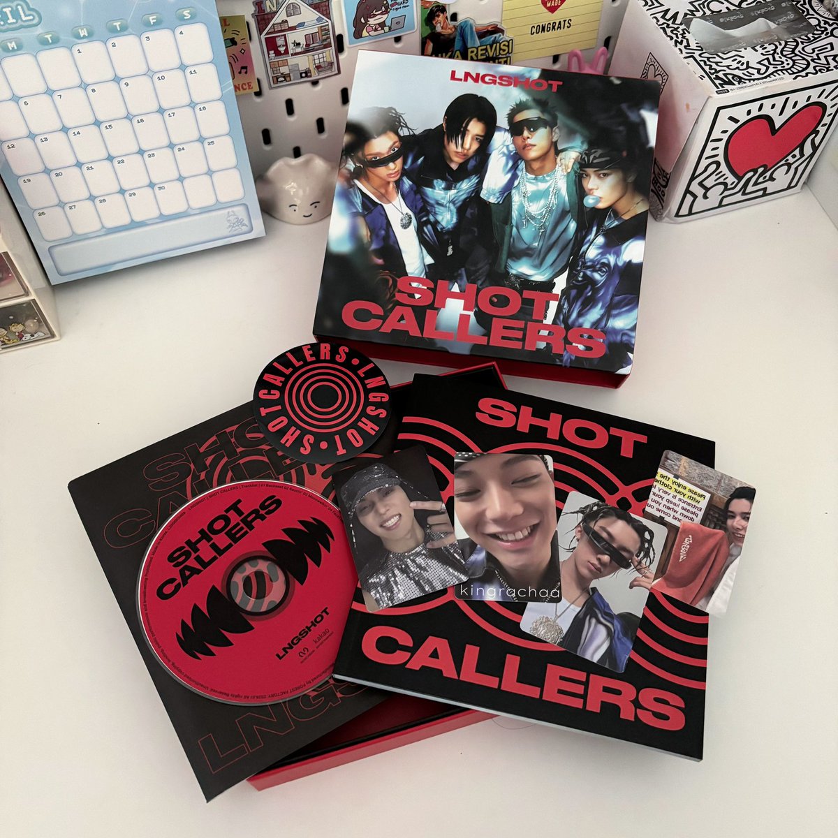 WTS LNGSHOT SHOT CALLERS album std ver SEALED & Mini Record POB only ...