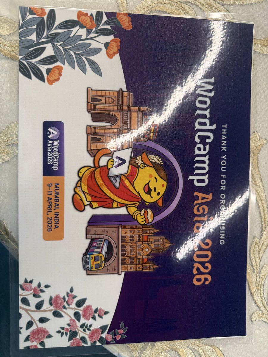 thexplorerbug's tweet image. Grateful to be a part of the organizing team at @WordCampAsia 
And Hoping to serve the community in the future as well 
@WordPress #WP #Community #WordCamps