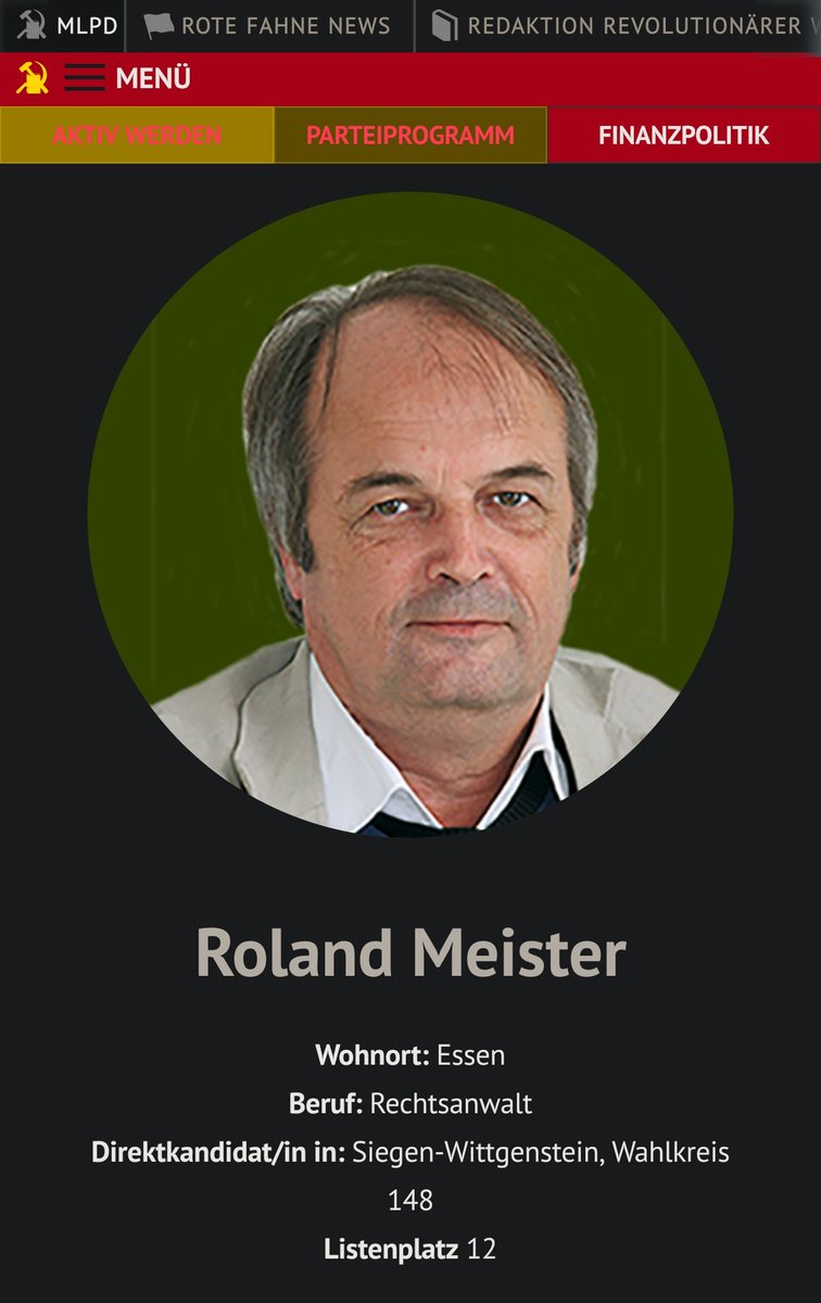 HannahStasi's tweet image. 7/ Cette Anna est-elle membre du #MLPD ? Impossible de l'affirmer mais, coïncidence étonnante (non), la campagne "Des keffiehs à #Buchenwald" a pour avocat un militant et ex-candidat du... #MLPD ! 👇