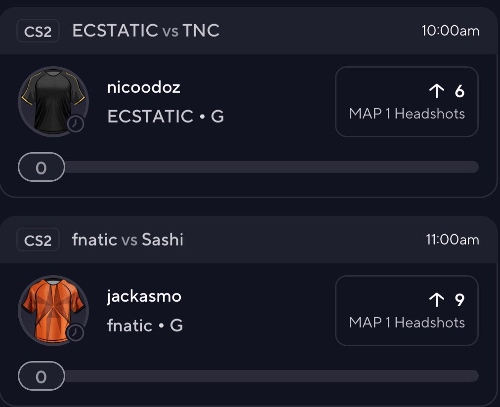 Prizepicks CS2 3X 👾🔫

Like if tailing ❤️‍🔥🔥

#WakeandCash #GamblingX #CS2 
#esports