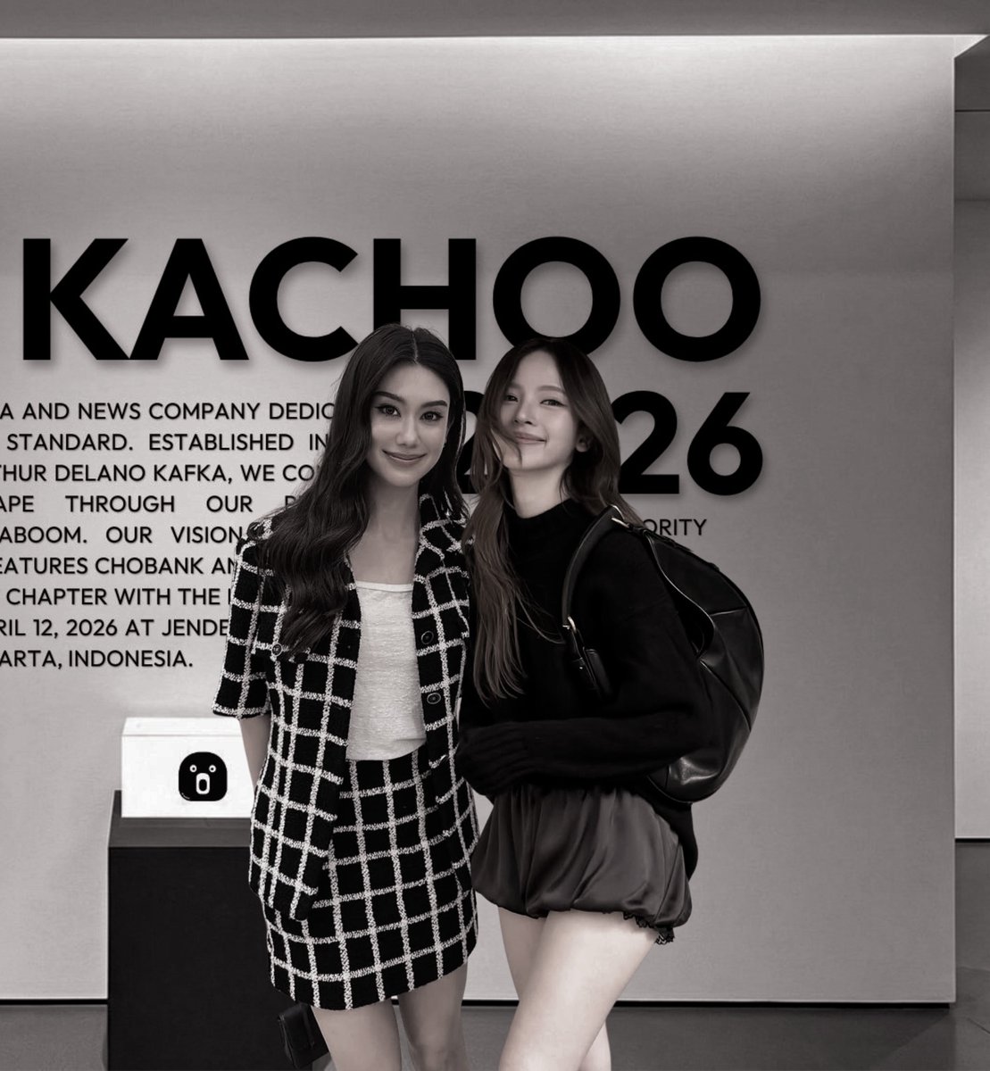 ㅤ
12/04/2026 :    𝗧𝗛𝗘 𝗞𝗔𝗖𝗛𝗢𝗢 𝗘𝗩𝗘𝗡𝗧.
Spent my Sunday afternoon representing THESÊRA with Mbak Jenaya. Good session and the space felt really nice too.
ㅤㅤ