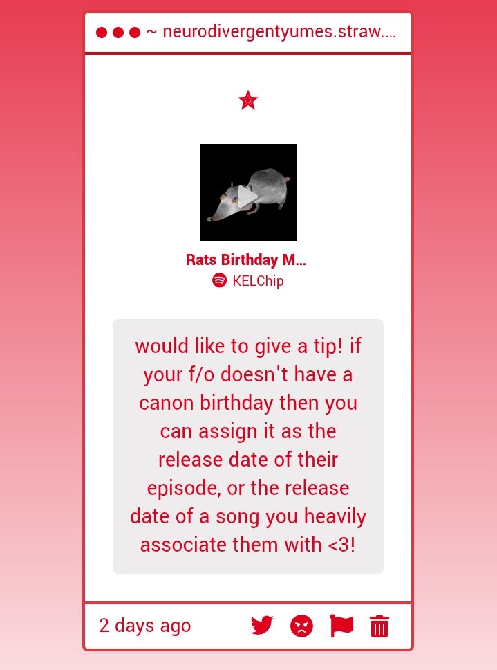 ┊ ➶ 。˚ ° Neurodivergent Yumes! tweet media