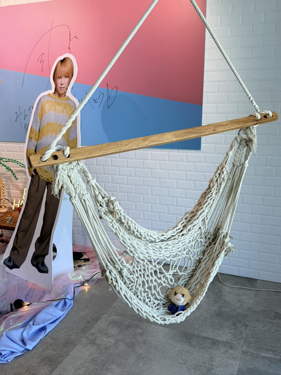 Mao's RoomのPOP-UP EVENT行ってきました〜！今日もマオさんはかっこよくて優しくて、握手できる時はいつも新鮮な気持ちで幸せをもらってます🥹💕噛み締めながら帰ってる😌ちびぬい届くの楽しみ！