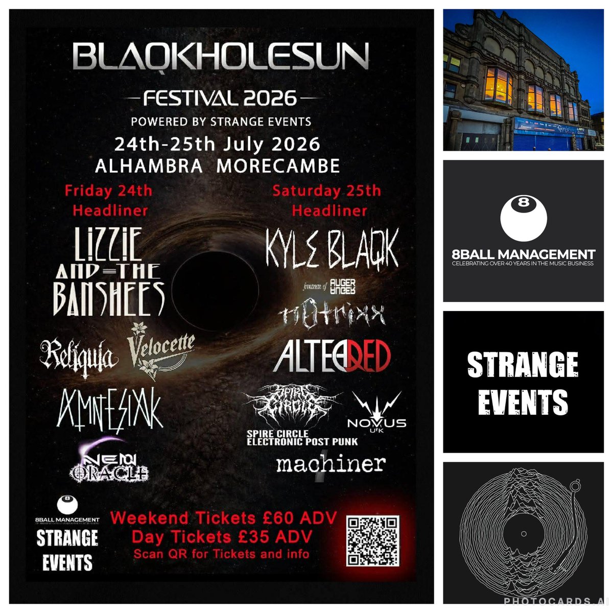 AugerOfficial's tweet image. [[[A]]] KYLE BLAQK #AUGER SOLO HEADLINE SHOW [[[A]]] BLAQKHOLESUN DARK MUSIC FESTIVAL #MORECAMBE UK @Sonic_Seducer @Angrabytes @__Nightshade__ @thekopite @ITHERETWEETER1 @Black_Cat101 @SarahjaneFarr @typogeek @GoreGahan1 #darkrock #darkwave #darksynth #synthpop #gothcore #altrock