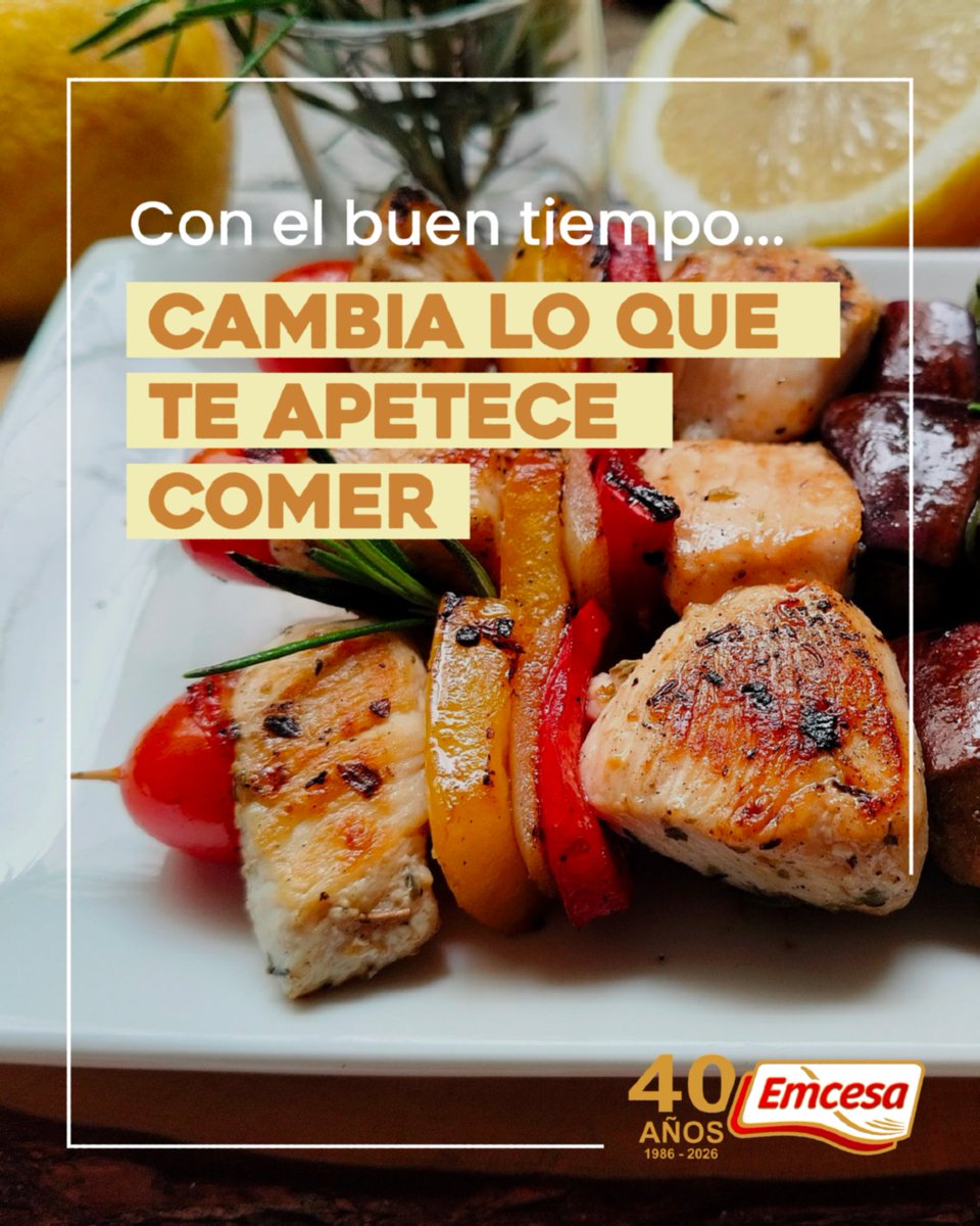 Con el buen tiempo… cambia lo que te apetece comer 🌸

Más ligero, más práctico, igual de sabroso.

En Emcesa nos adaptamos a cada momento contigo.

#Primavera #Emcesa