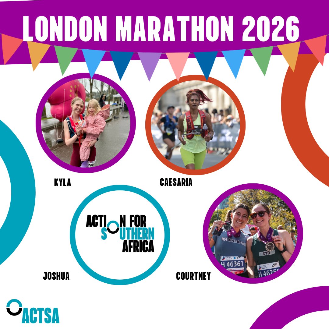 ACTSA_UK's tweet image. Four brilliant runners are heading to the London Marathon on 26th April to raise funds for ACTSA - could you donate to help them reach their targets?

Read about why they are running and donate to their crowdfunder here: shorturl.at/wSBpw