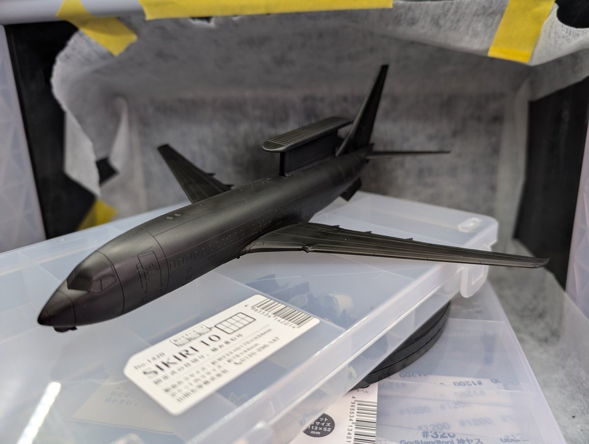 【E-737制作記】
初の1/144、デカイ！カッコイイ！！