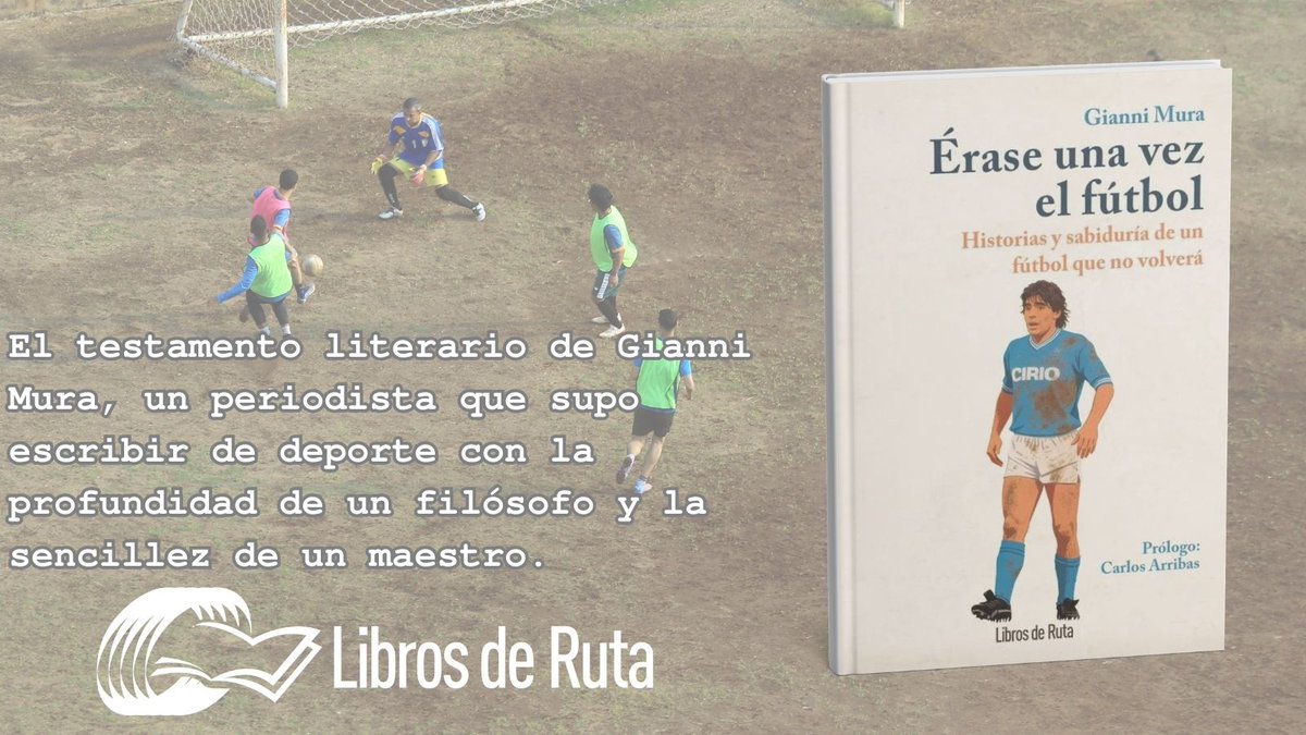 ⚽ Érase una vez el fútbol
Gianni Mura elevó la crónica deportiva a la categoría de alta literatura. Para él, el fútbol no era una industria, sino un territorio lleno de ironía, rabia y una profunda humanidad.
ow.ly/MgsR50YwxxV