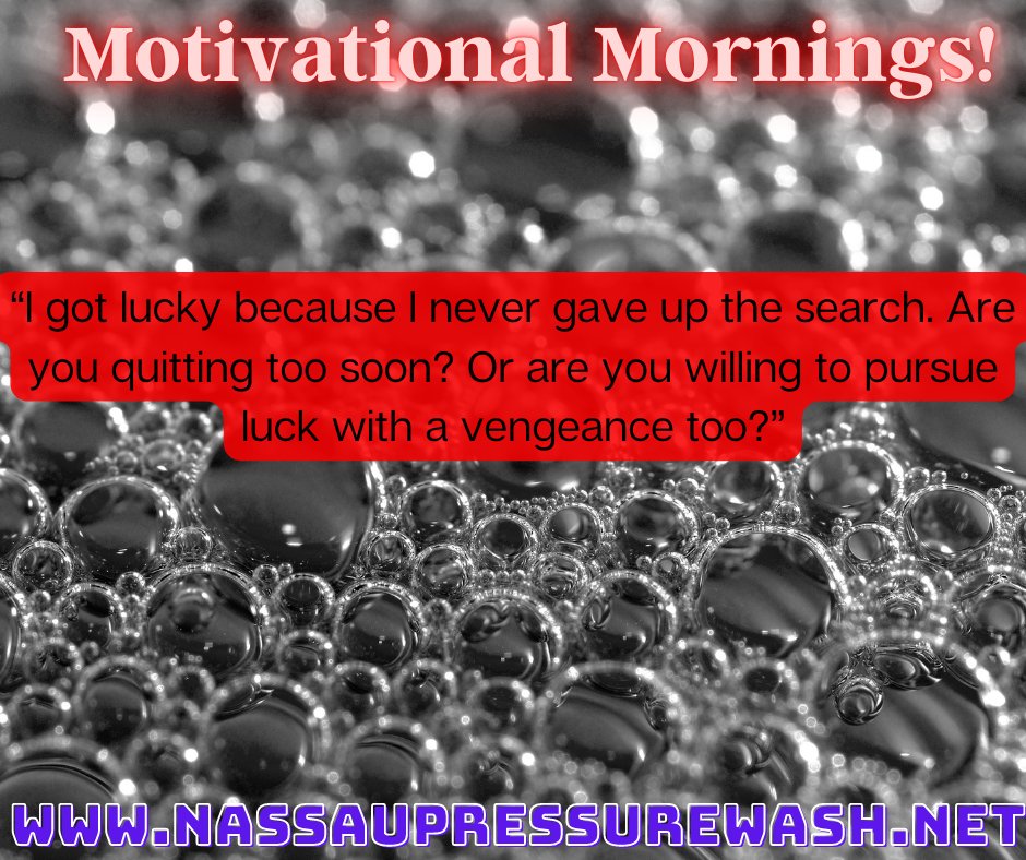 NassauWash's tweet image. Start your day with a positive mindset! 💪 No matter what obstacles you may face today, remember that you have the power to make your day great. #morningmotivation #positivevibes #positivity