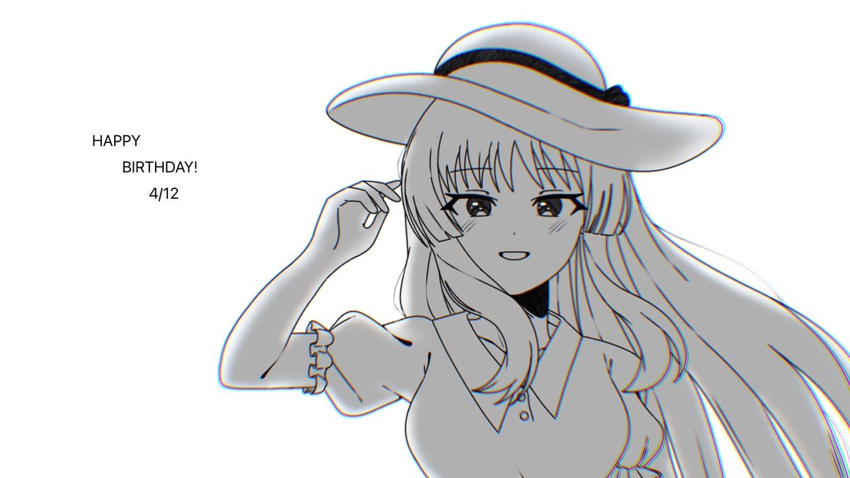 お誕生日おめでとう！🥳🎉

#アサルトリリィ_FA 
#白井夢結生誕祭2026 
#白井夢結誕生祭2026